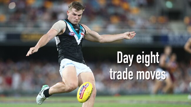 Day eight trade moves