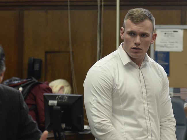 Matthew Lodge, pictured in court. Picture: Alex Towle