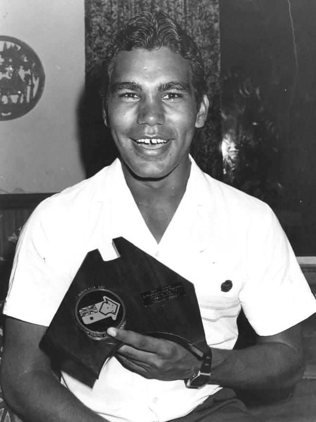 David Ross was the NT Young Citizen of the Year in 1985.