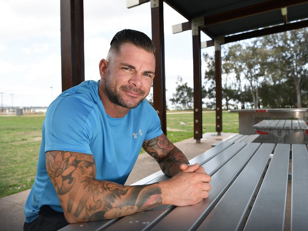 Coast personal trainer Matthew Phillips doesn’t just go the average sausage on bread, he goes down the more healthy routine of fruit and vegetables to feed the homeless. Photo Patrick Woods / Sunshine Coast Daily.