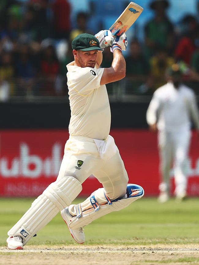 Aaron Finch as Test captain material? Why not, says Warne... Picture: Getty