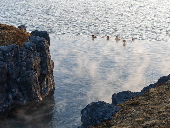 Sky Lagoon, Reykjavik, Iceland.