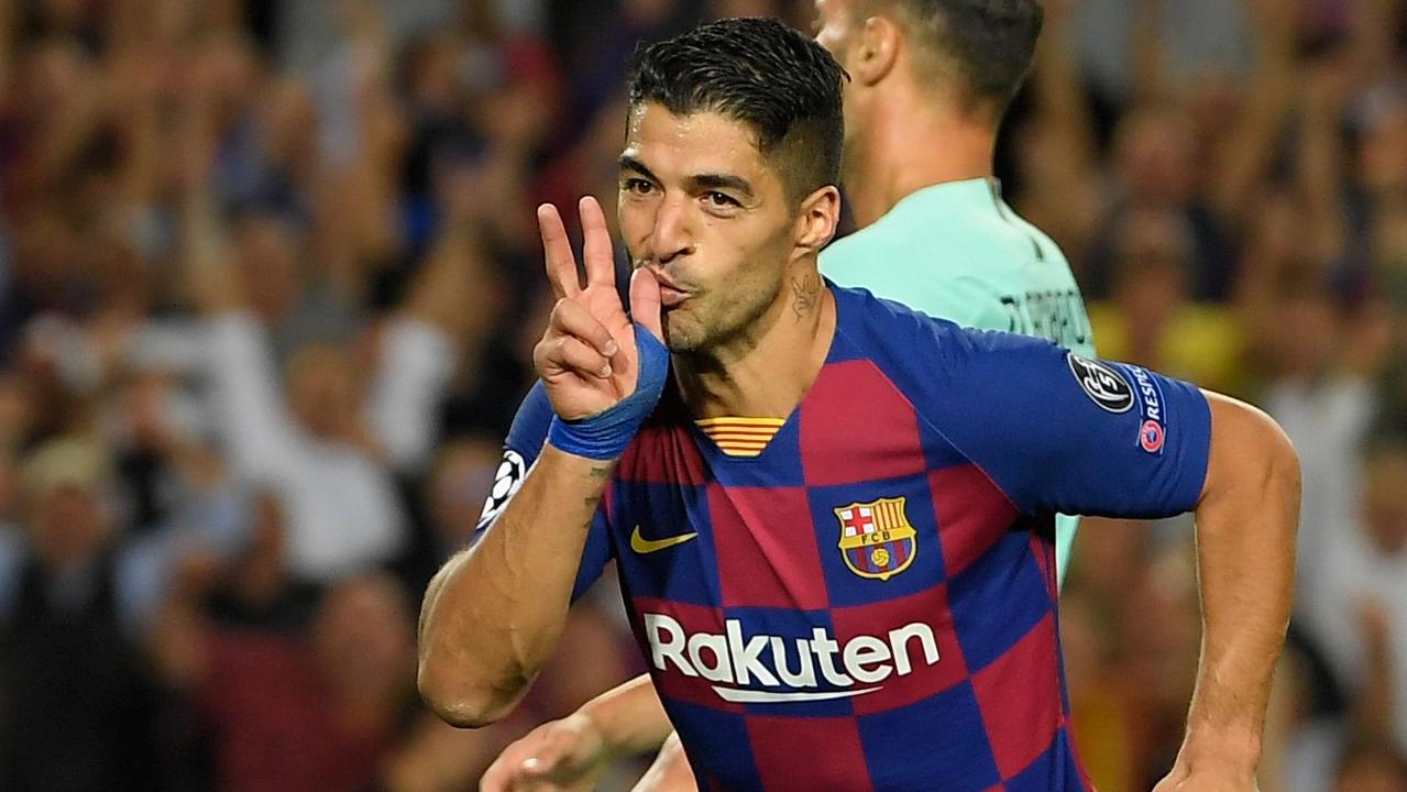 Barcelona are ready to listen to offers so could a Suarez swap be on the cards? (Photo by LLUIS GENE / AFP)