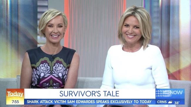 Will Deborah Knight, left, and Georgie Gardner, right, survive at the Nine Network?