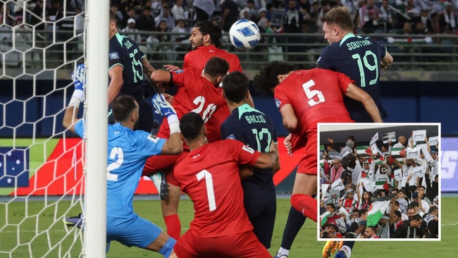 Harry Souttar silenced the crowd. Pictures: AFP