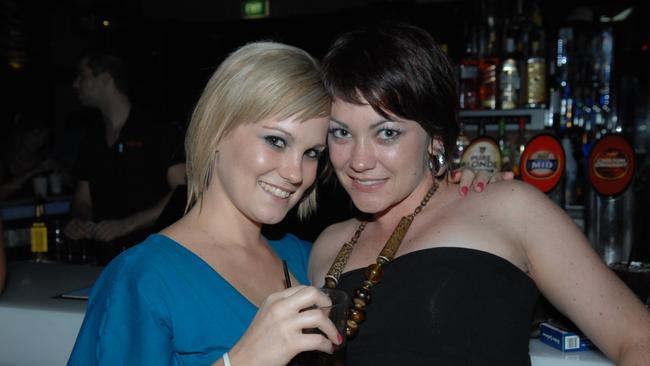 Nightclub goers enjoy a night-out at Gilligan's in 2008.