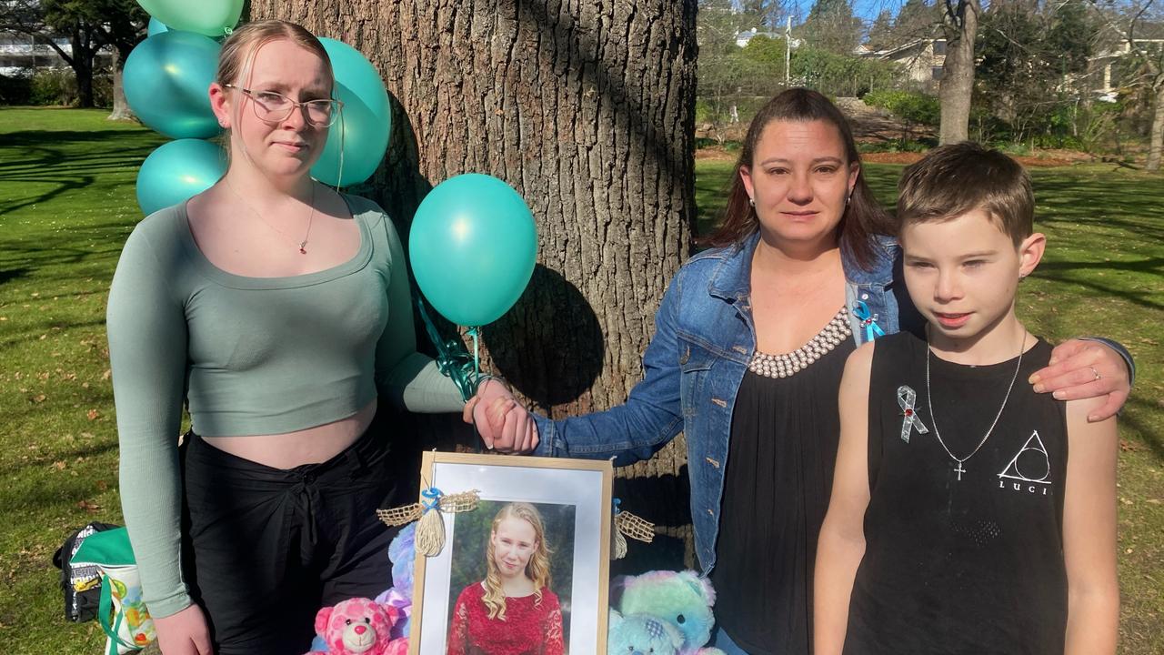 Shyanne-Lee's mother, Bobby-Lee Ketchell and siblings Lakeesha and Jethro.