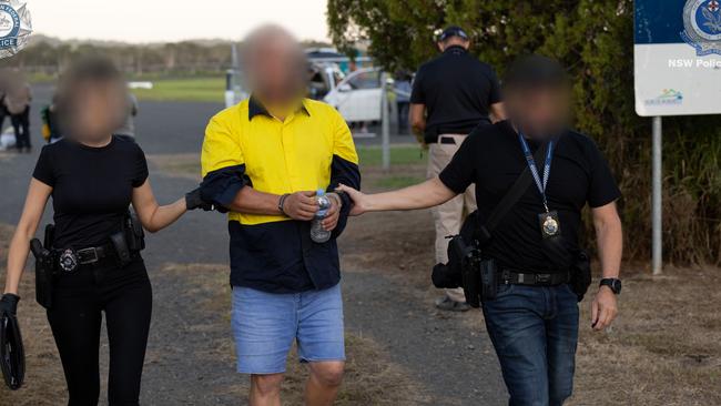 **HOLD FOR NWK** Network Special - Drug Busts:  MARCH 23 - Papua New Guinea to Queensland - Five men - including two pilots - allegedly accused of orchestrating a “black flight” carrying 52kg of methamphetamine from  PNG to Australia charged.  During searches on properties in NSW and Queensland, allegedly  police seized electronic devices, firearm parts, drug paraphernalia and documentation referencing aircraft parts and travel to PNG.  All five men were charged with importing a commercial quantity of methamphetamine ,