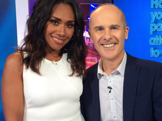 Paulini was roasted on Have You Been Paying Attention?