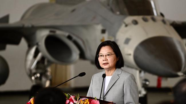 Taiwanese President Tsai Ing-wen. Picture: AFP