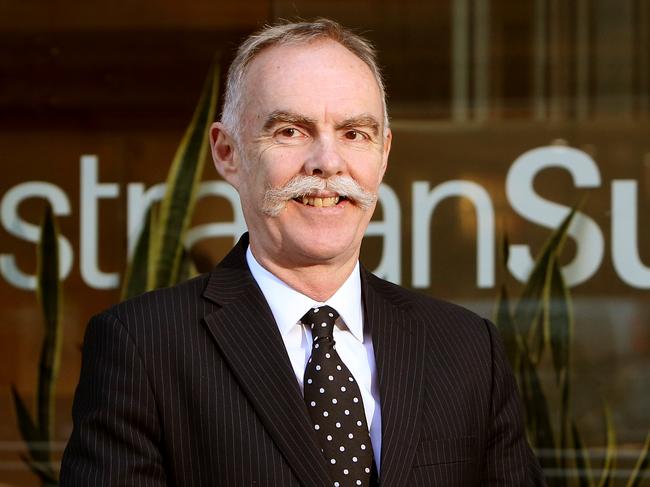 11/07/2016: Ian Silk, Chief Executive of Australian Super, the largest super fund in Australia with assets of more than $100 billion. Stuart McEvoy for The Australian.