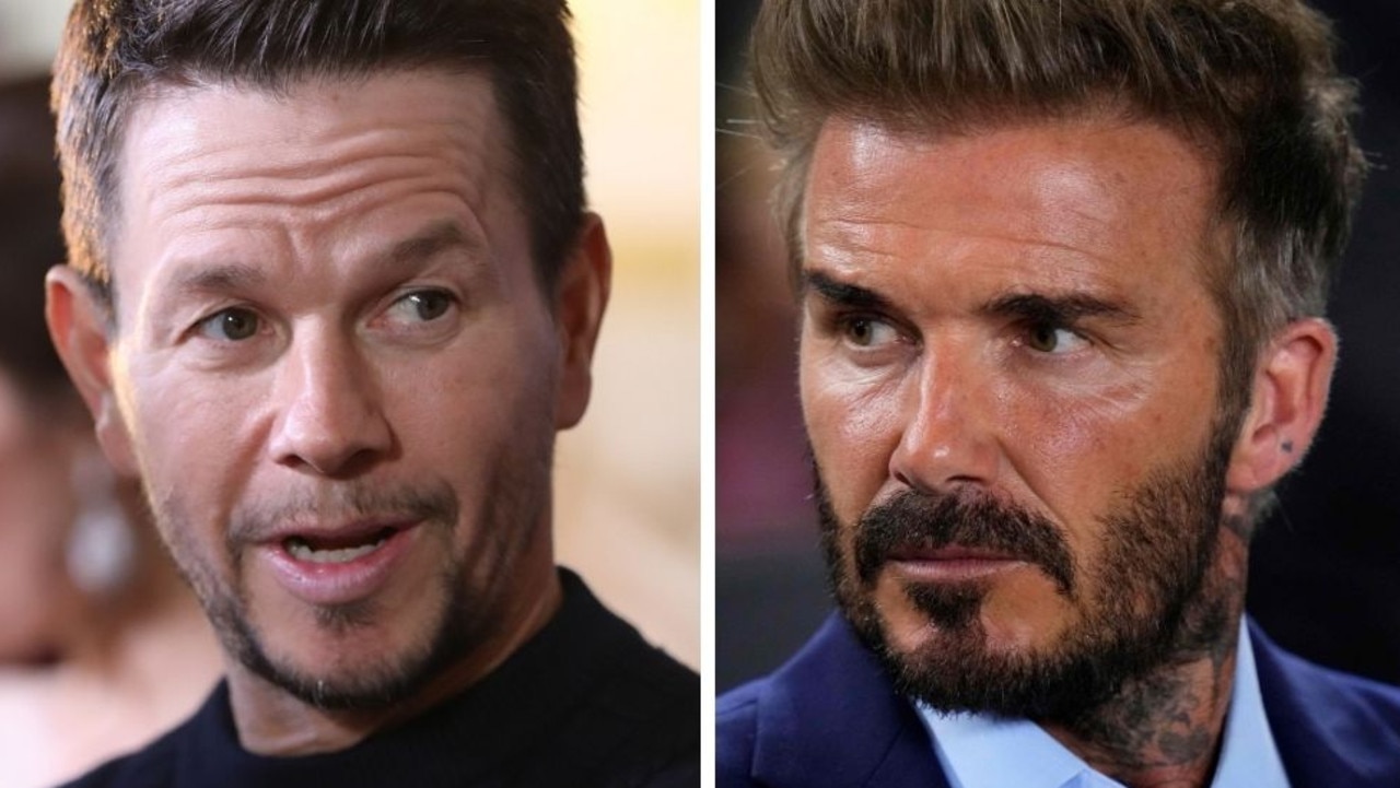 Mark Wahlberg and David Beckham.