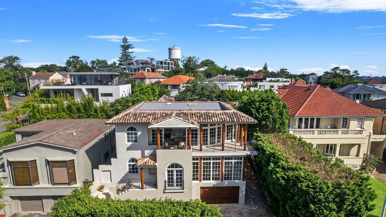 Vaucluse topped the list of biggest price difference between homes and units.