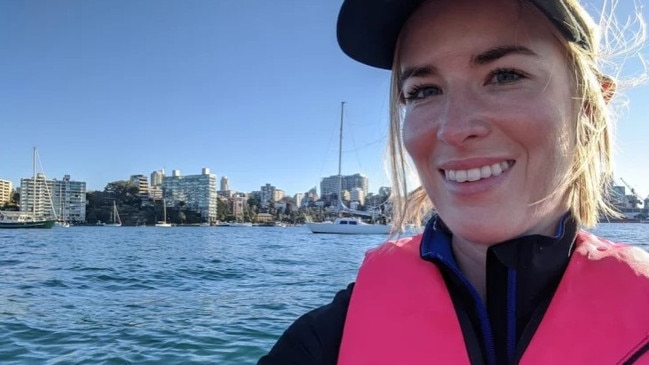 Lauren O’Neill was swimming in Elizabeth Bay when she was attacked on Monday night.