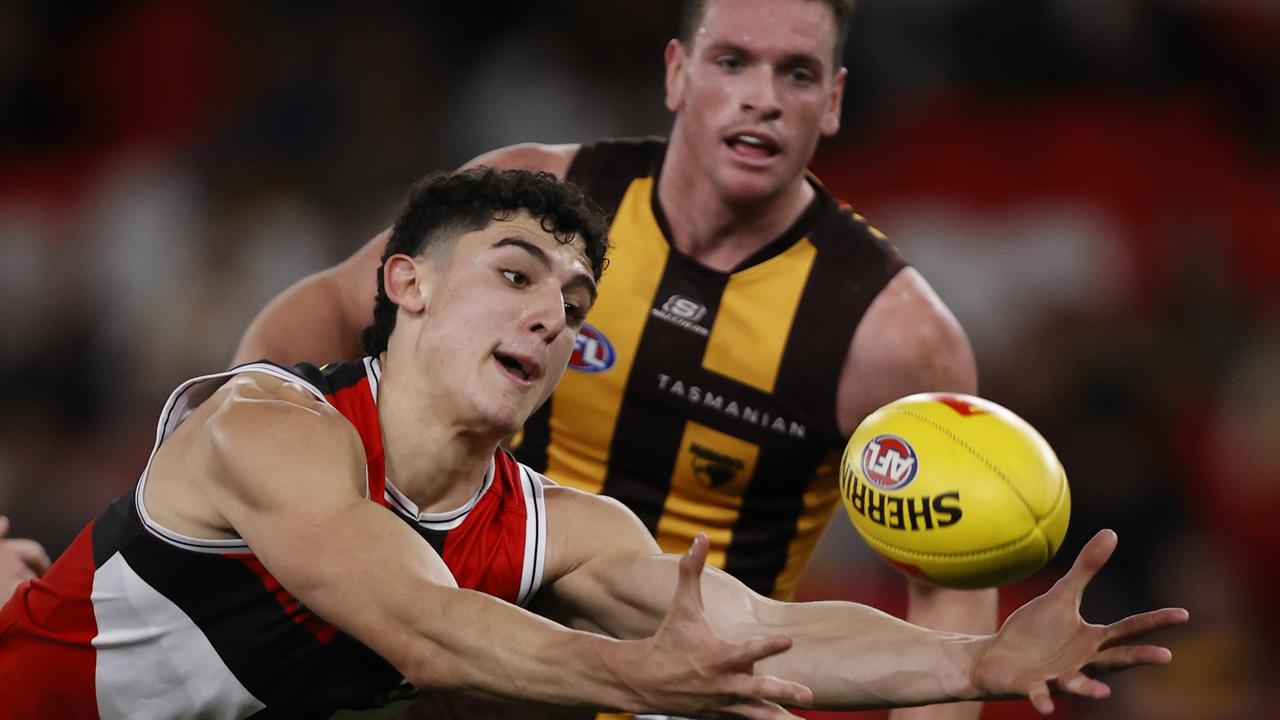 Anthony Caminiti was a huge signing for St Kilda. Picture: Darrian Traynor/Getty Images