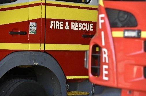 Three people were rescued from a broken elevator by Queensland Fire Emergency Services. Picture: Contributed
