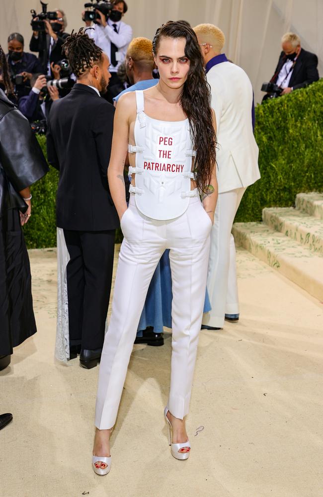 The 2021 Met Gala Celebrating In America: A Lexicon Of Fashion - Arrivals