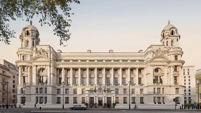 London’s Old War Office will become the stately Raffles hotel in Whitehall.