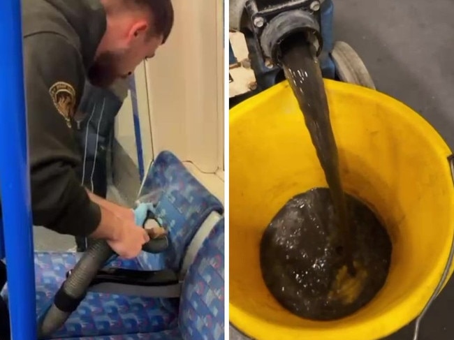 Video of filthy London underground train goes viral