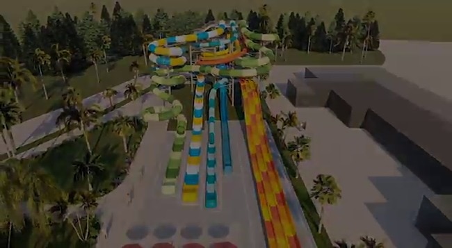 Paradise Palms water park plan