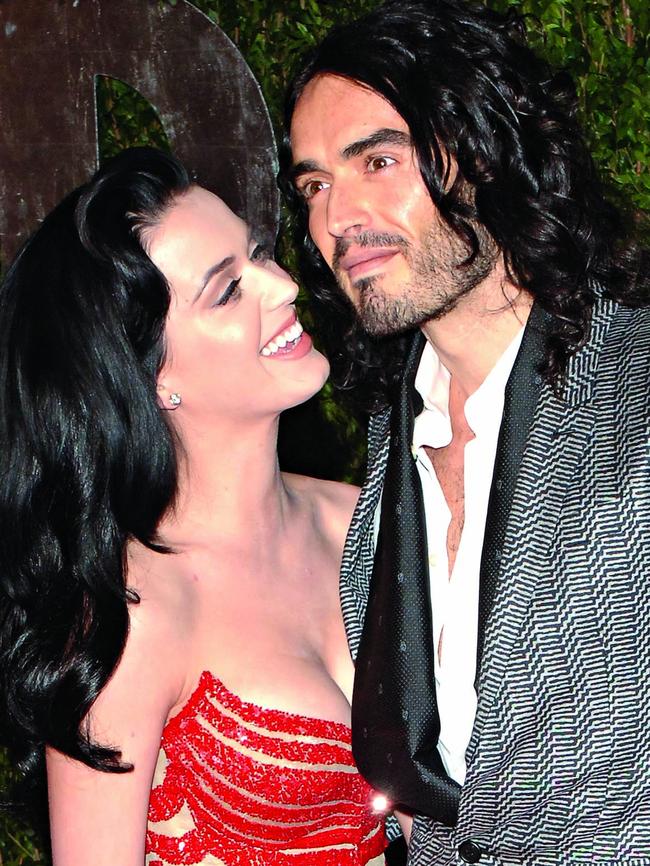 Russell Brand and ex-wife Katy Perry in 2010. (Photo by Craig Barritt/Getty Images)