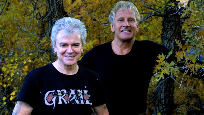 Musicians Graham Russell and Russell Hitchcock are members of band ''Air Supply''.