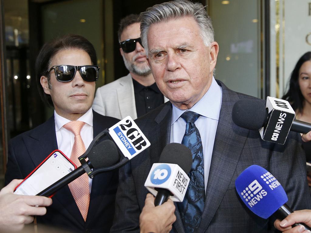 Some expected Alan Jones might have picked up the phone to prominent celebrity lawyer Greg Goold., pictured here with client Fadi Ibrahim in June. Picture: NewsWire / John Appleyard