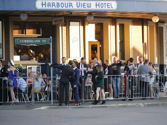 The hotel is a popular watering hole for Sydneysiders and tourists. Picture: Christian Gilles.