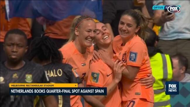 Netherlands book Quarter final spot!