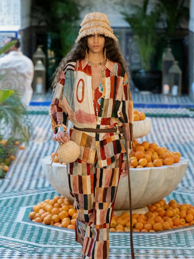 Alemais makes its highly anticipated international runway debut in Marrakesh. Picture: James Cochrane