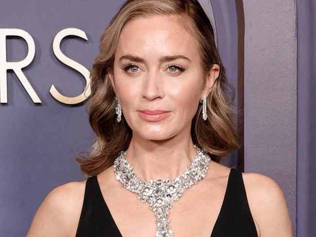 HOLLYWOOD, CALIFORNIA - JANUARY 09: Emily Blunt attends the Academy Of Motion Picture Arts & Sciences' 14th Annual Governors Awards at The Ray Dolby Ballroom on January 09, 2024 in Hollywood, California.   Frazer Harrison/Getty Images/AFP (Photo by Frazer Harrison / GETTY IMAGES NORTH AMERICA / Getty Images via AFP)