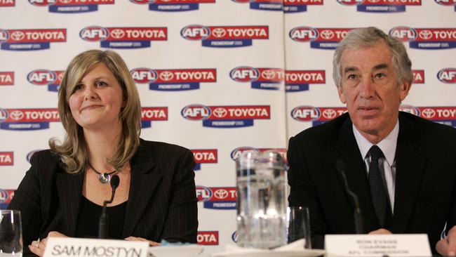 Sam Mostyn, the first woman to be appointed to the AFL Commission. Picture: Dean Mar