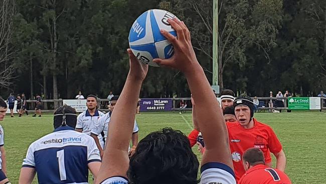 Young rugby player Douglas Roache is hoping to play Super Rugby in the future. Pic: Supplied