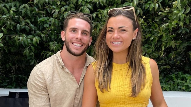 Adam Elliott and Millie Boyle reveal their romance. Photo: Instagram, @millie_boyle.