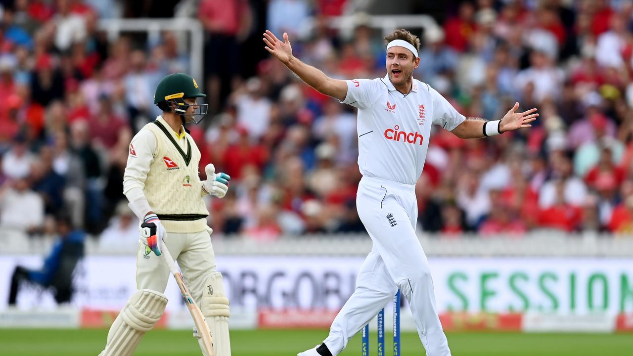 Stuart Broad thinks every chance off his bowling is wicket - and always has. Picture: Getty