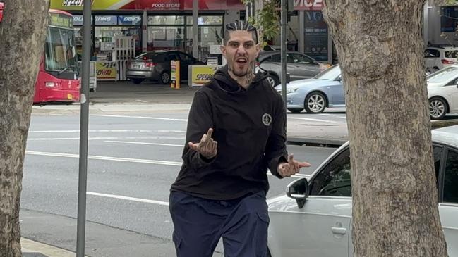 Issa Haddad outside Fairfield Local Court on May 8.