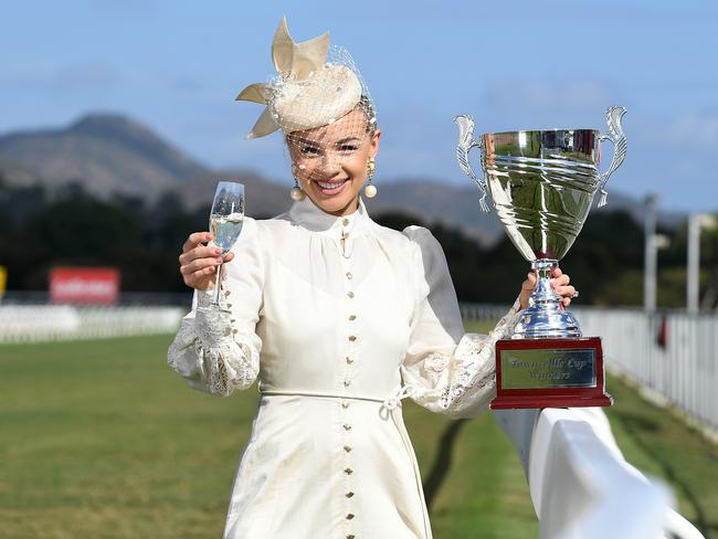 Brittney Tamou pictured ahead of The Ladbrokes Townsville Cup. Picture: Shae Beplate.