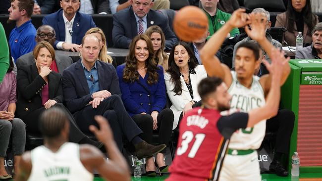 The royals were just another face in the crowd. Photo by Paul Edwards – Pool/Getty Images