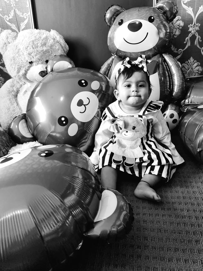 Jannat Kaur. Nine months. Jannat, the little camera whisperer. Behold as tears magically vanish at the sight of a phone camera, turning her frowns upside down faster than a flash. She’s got a lens-loving superpower that could rival any seasoned paparazzo. Say cheese, and watch the waterworks disappear.