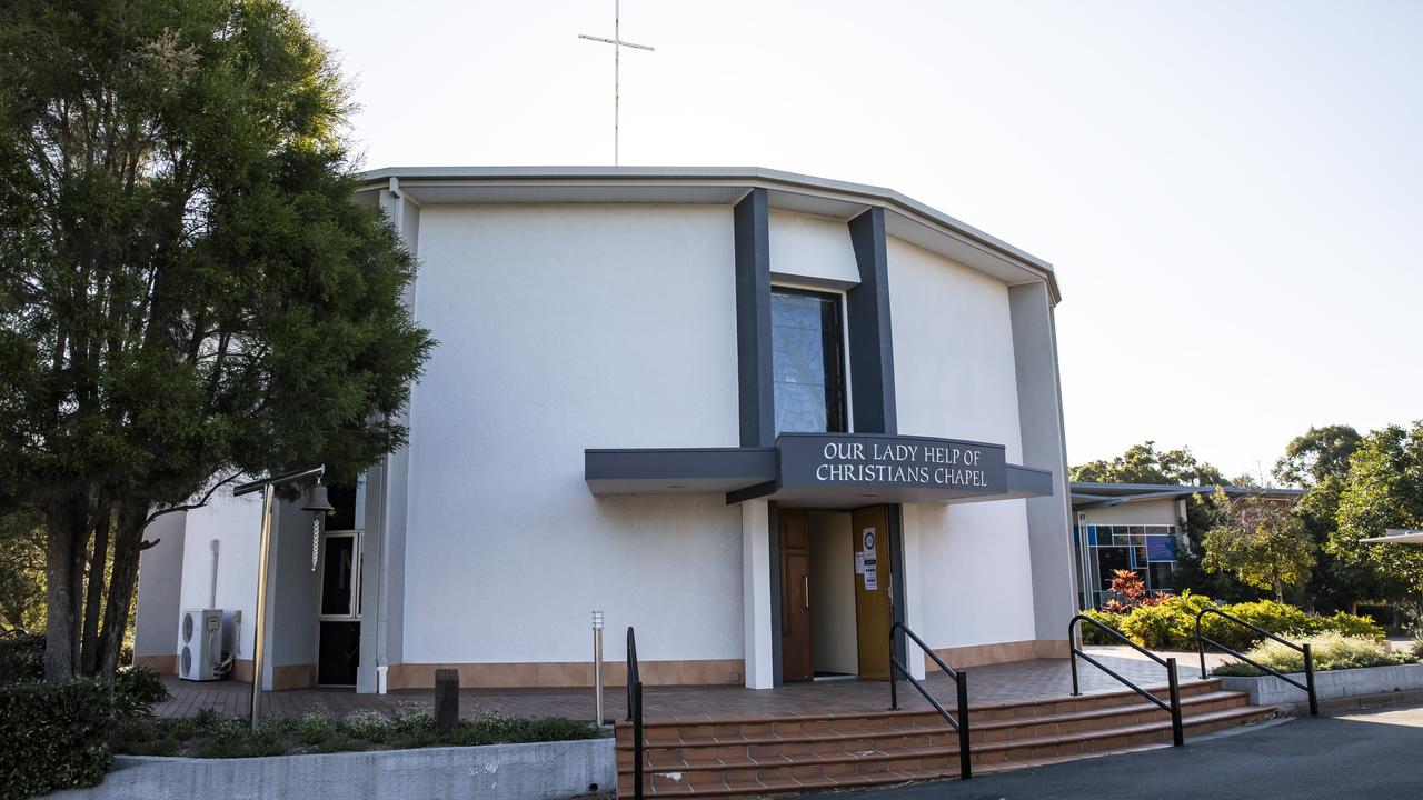 Iona College college chapel. Picture: Mark Cranitch