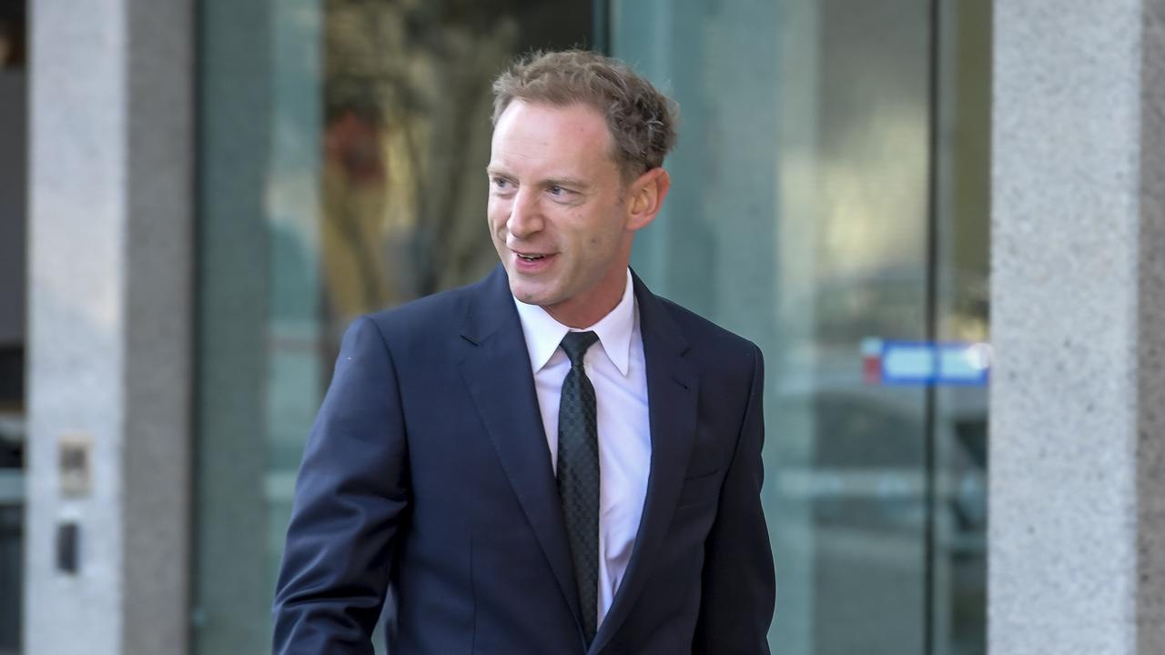 David Speirs arrives for sentencing. Picture: NewsWire / Roy VanDerVegt