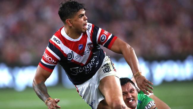 Latrell Mitchell’s grand final heroics will live long in Roosters folklore.