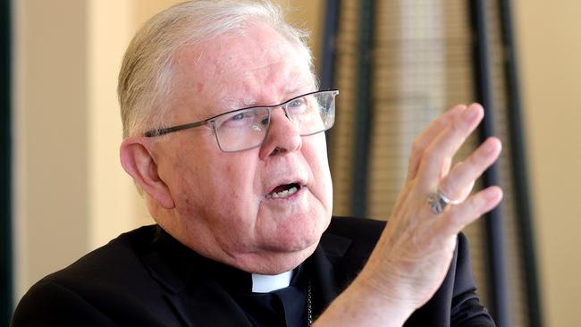 ACU Corporation president and Brisbane Catholic Archbishop Mark Coleridge. Picture: Steve Pohlner