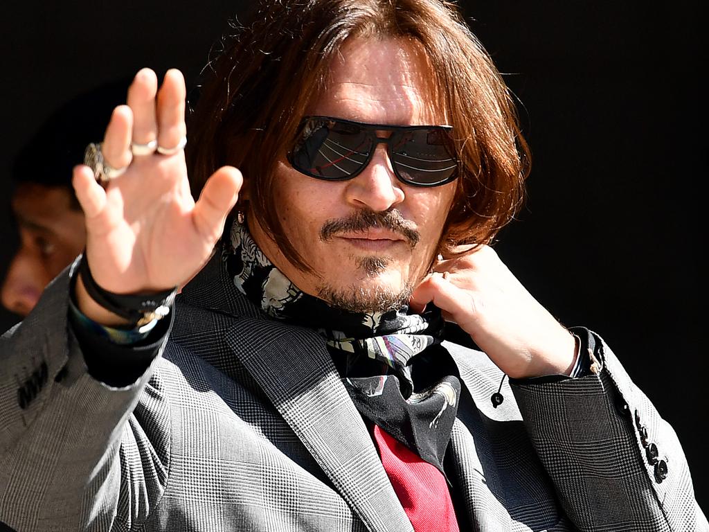 Johnny Depp has denied domestic violence against his ex-wife. The couple divorced in 2017. Picture: Gareth Cattermole/Getty Images