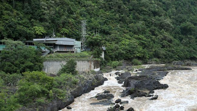 Barron Gorge hydro-electric power station on the Barron River at Caravonica. Picture: Brendan Radke