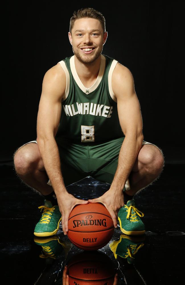 New Milwaukee Buck Matthew Dellavedova has a cousin, also named Matthew Dellavedova, who is impressing on the tennis court. Picture: David Caird