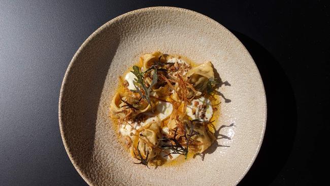 A dish at top Adelaide restaurant Stem, Hindley St, Adelaide. Pictured: Morgan Sette