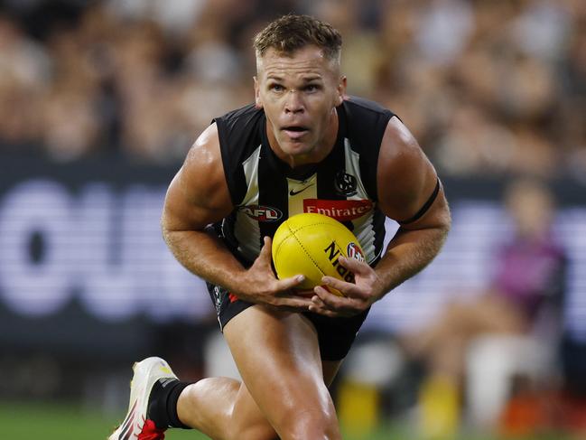 Houston in his Magpies colours. Picture: Michael Klein