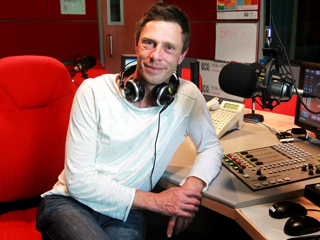 ABC Radio Hobart breakfast host Ryk Goddard. Picture: Supplied