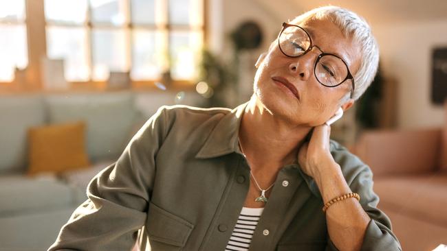 Middle age is the peak time for experiencing neck pain. Picture: iStock